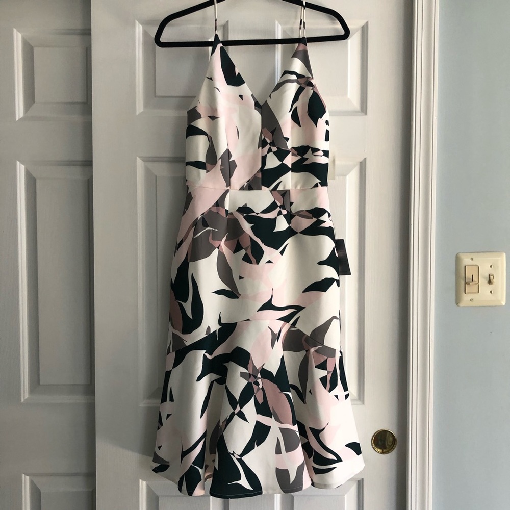NWT Cooper Street Floral Midi Cocktail Dress